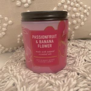 Passion fruit & banana flower 1 wick bath and body candle